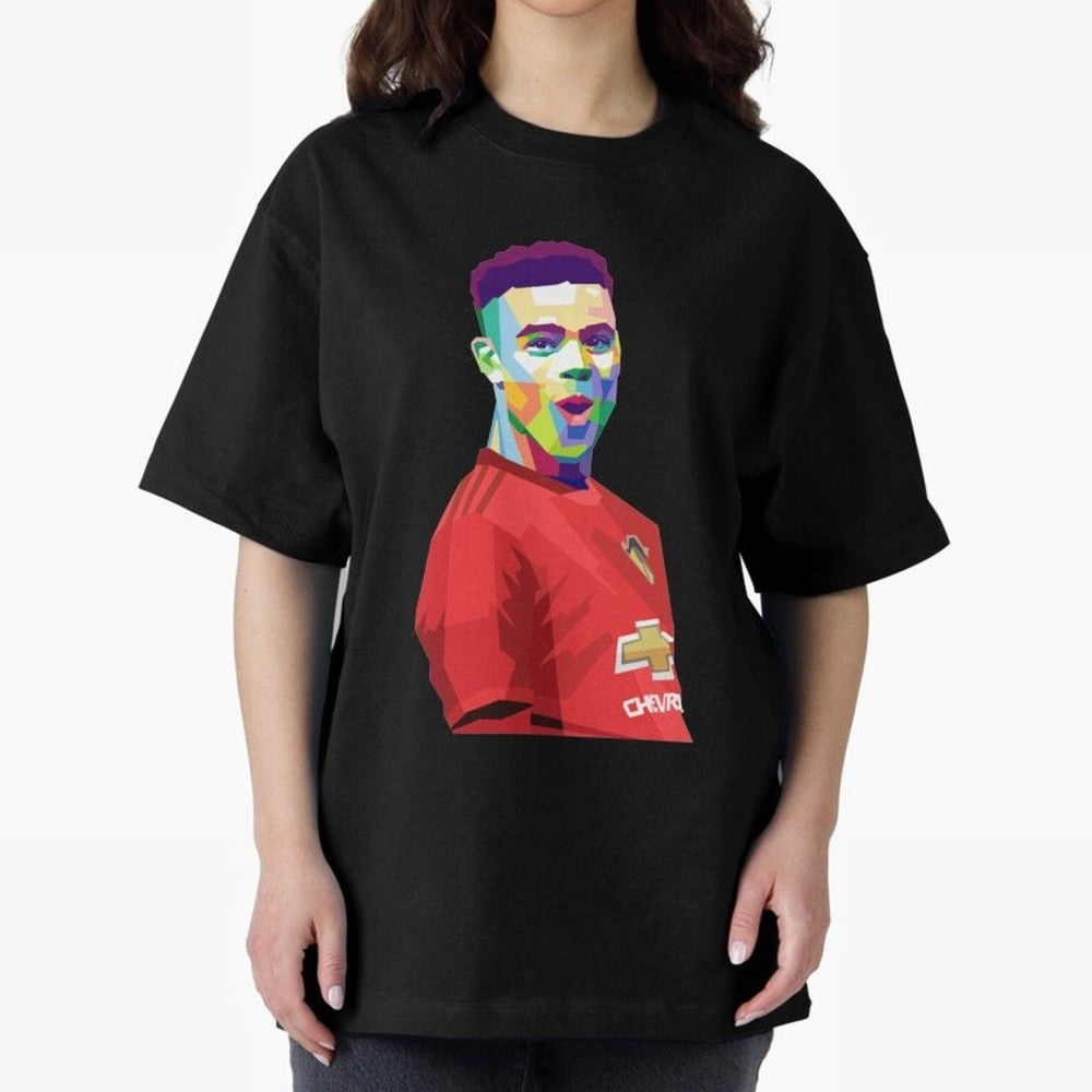 Mason Greenwood Oversized T-Shirt Feel International Energy from FIFA World Cup 2026 for Fans of CR7 and Spain, Bringing Game Day Rituals, Football Legends, Country Pride and the Road to the Final; Made for Die Hard Supporters, Soccer Lovers, Game