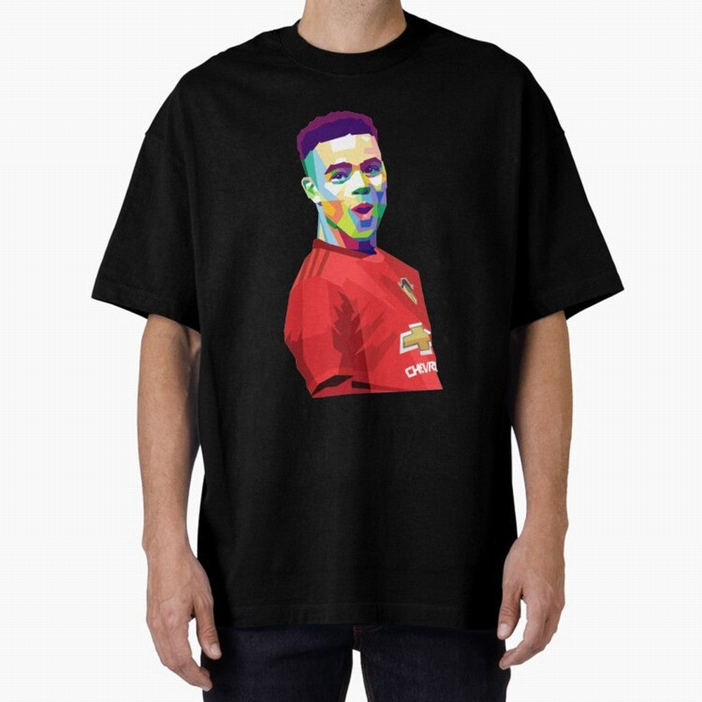 Mason Greenwood Oversized T-Shirt Feel International Energy from FIFA World Cup 2026 for Fans of CR7 and Spain, Bringing Game Day Rituals, Football Legends, Country Pride and the Road to the Final; Made for Die Hard Supporters, Soccer Lovers, Game