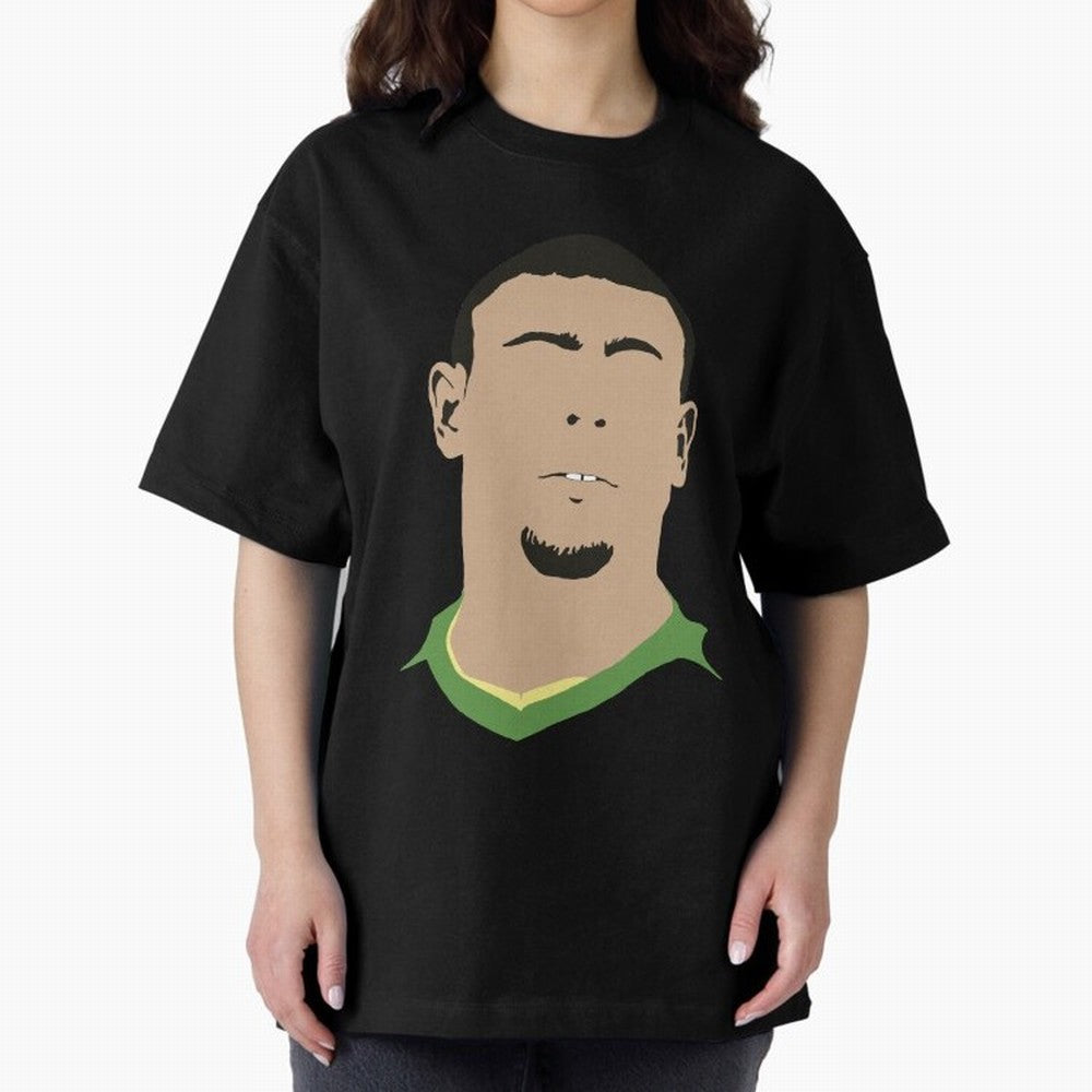 Brazilian Ronaldo Oversized T-Shirt Bring World Football Passion into FIFA World Cup 2026 for Fans of Haaland and Argentina, France and Brazil, Bringing Sports Nostalgia, International Competition, Famous Players and Unforgettable Victories;