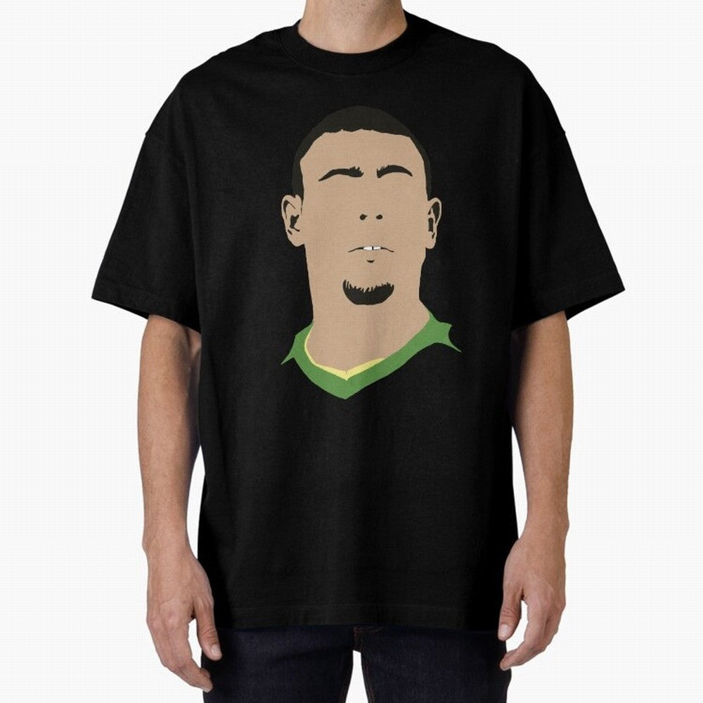 Brazilian Ronaldo Oversized T-Shirt Bring World Football Passion into FIFA World Cup 2026 for Fans of Haaland and Argentina, France and Brazil, Bringing Sports Nostalgia, International Competition, Famous Players and Unforgettable Victories;