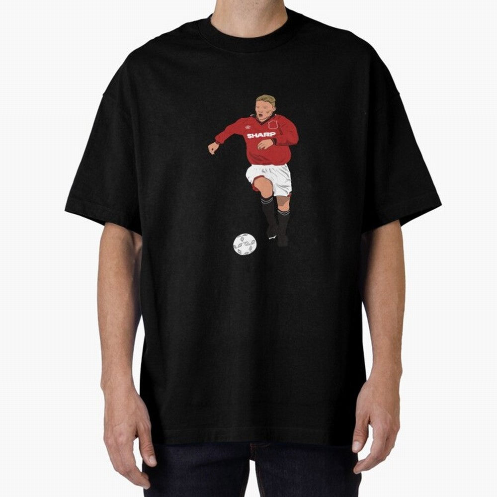 Scott McTominay 95_96 Kit Oversized T-Shirt Celebrate Soccer Greatness during FIFA World Cup 2026 Group Stage Spirit, Inspired by Netherlands, Neymar, Champion Mindset, Group Stage Buzz, Knockout Tension and Passionate Fan Culture; Perfect for