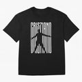 Christiano Ronaldo Icon black Jersey 2023 Oversized T-Shirt Follow the Road to FIFA World Cup 2026 Group Stage Built around Cristiano Ronaldo, Brazil, Portugal and Argentina Energy, Champion Mindset, Group Stage Buzz, Knockout Tension and