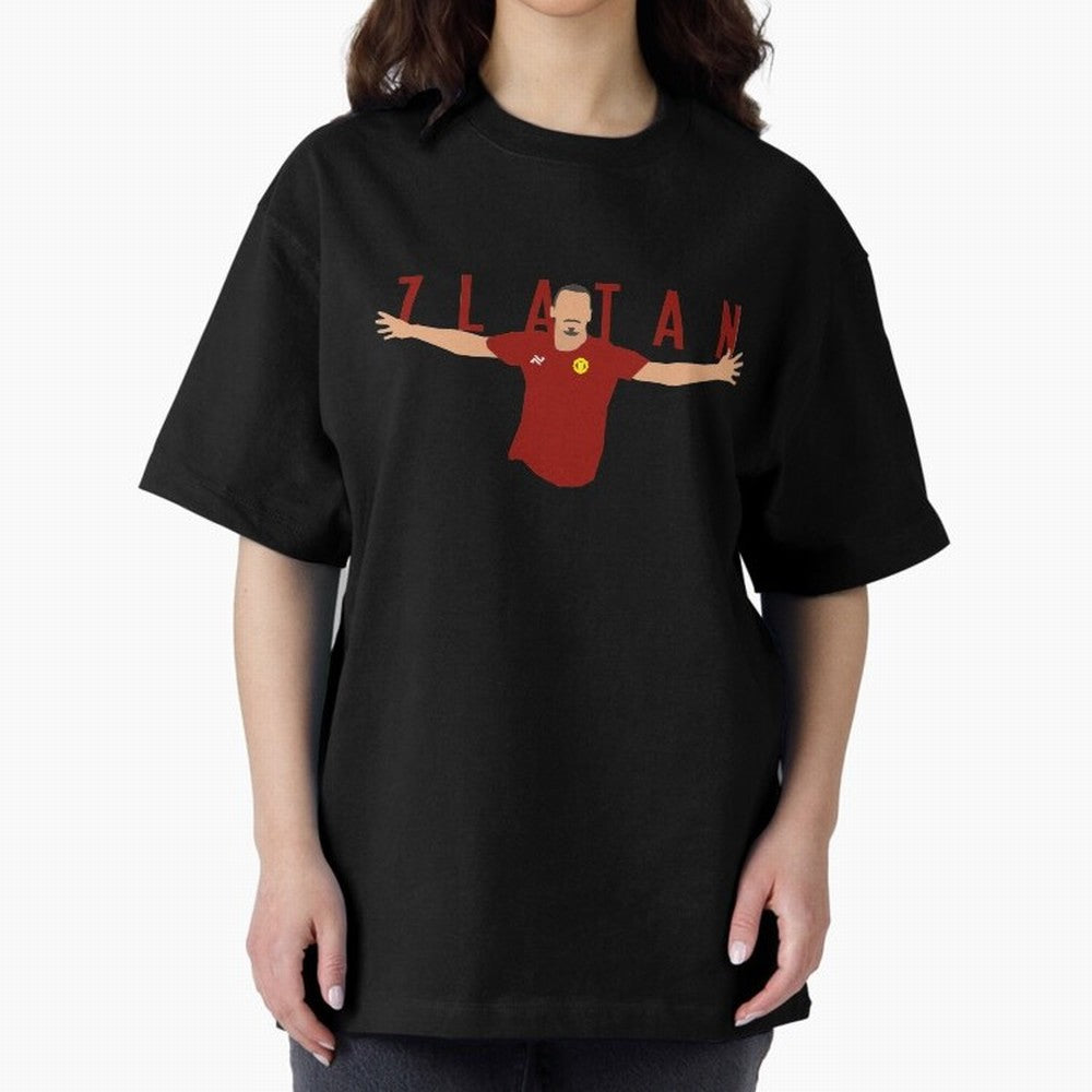 Zlatan Oversized T-Shirt Stand with FIFA World Cup 2026 Group Stage Spirit, Capturing France, Mbappe and Neymar, Stadium Chants, National Pride, Trophy Dreams and Unforgettable Football Memories; Perfect for Supporters Who Want Bold Football