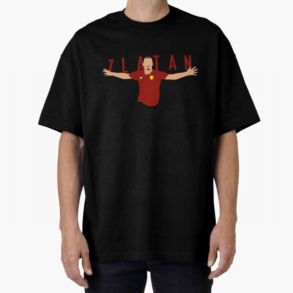 Zlatan Oversized T-Shirt Stand with FIFA World Cup 2026 Group Stage Spirit, Capturing France, Mbappe and Neymar, Stadium Chants, National Pride, Trophy Dreams and Unforgettable Football Memories; Perfect for Supporters Who Want Bold Football