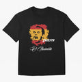 Spain Andres Iniesta Football World Cup 2014 Oversized T-Shirt Follow FIFA World Cup 2026 USA Canada Mexico Featuring Messi and Cristiano Ronaldo, Argentina Energy, Football Passion, Legendary Performances, Festival Vibes and Supporter Community;