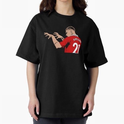 Antony Oversized T-Shirt Relive FIFA World Cup 2026 USA Canada Mexico for Fans of Mbappe and Neymar and Brazil, Portugal and Argentina, Bringing Goal Celebration Energy, Supporter Heritage, Football Icons and Worldwide Tournament Joy; Ideal for