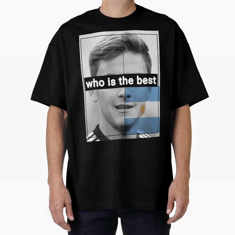 dybala Oversized T-Shirt Feel FIFA World Cup 2026 for Fans of Haaland and Mbappe and England, France and Netherlands, Bringing Match Day Excitement, Supporter Culture, Golden Goals and Global Football Passion; Ideal for Passionate Fans Who Love