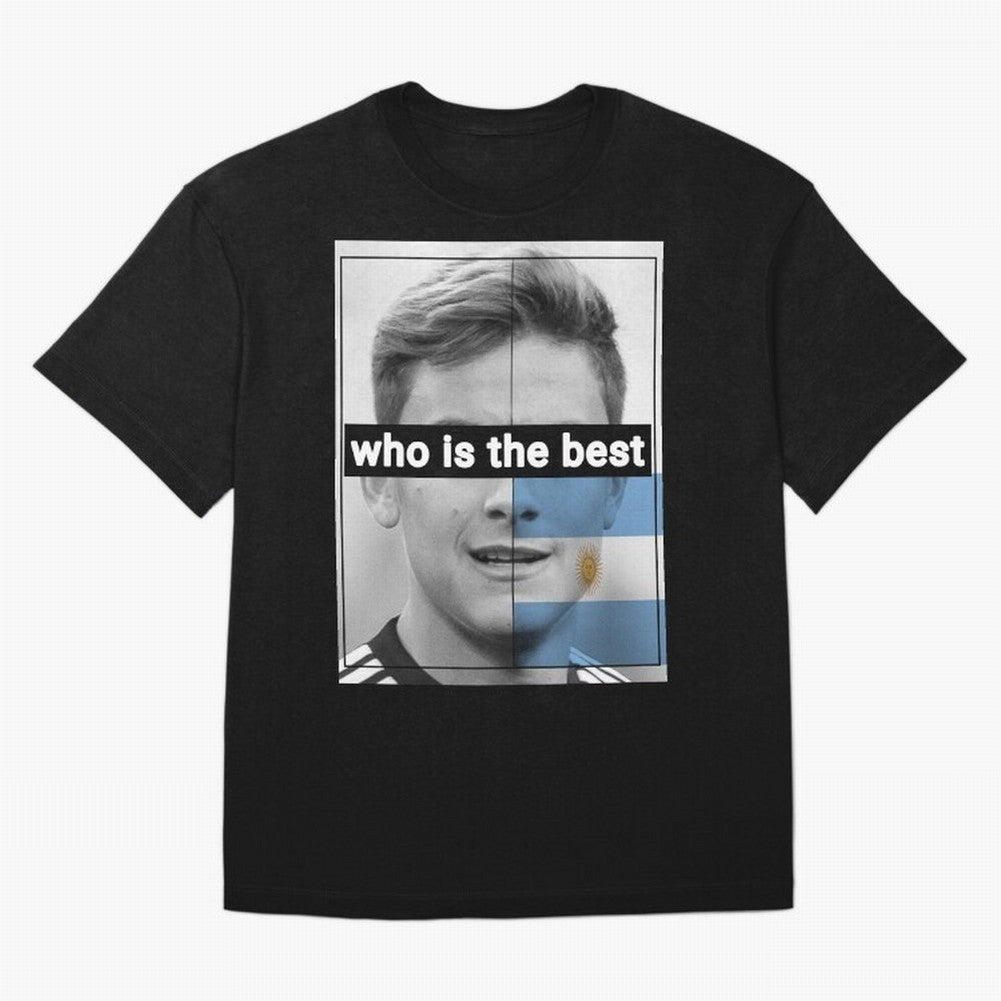 dybala Oversized T-Shirt Feel FIFA World Cup 2026 for Fans of Haaland and Mbappe and England, France and Netherlands, Bringing Match Day Excitement, Supporter Culture, Golden Goals and Global Football Passion; Ideal for Passionate Fans Who Love