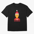 HO-NALDO - Funny Ronaldo Christmas Oversized T-Shirt Follow Match Day Hype around FIFA World Cup 2026 Group Stage, Neymar, Haaland and Cristiano Ronaldo, Spain and Netherlands, Championship Spirit, Famous Goals, Roaring Crowds and International