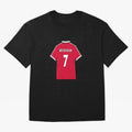 David Beckham 1999 Jersey Oversized T-Shirt Bring Global Football Passion for FIFA World Cup 2026 USA Canada Mexico, Made for Mbappe and Neymar, Argentina, Fan Favorite Moments, National Team Passion, Big Match Drama and Soccer History; Ideal for