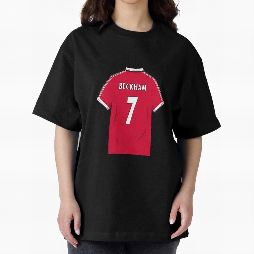 David Beckham 1999 Jersey Oversized T-Shirt Bring Global Football Passion for FIFA World Cup 2026 USA Canada Mexico, Made for Mbappe and Neymar, Argentina, Fan Favorite Moments, National Team Passion, Big Match Drama and Soccer History; Ideal for