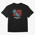 World Cup USA 94 Oversized T-Shirt Relive FIFA World Cup 2026 Group Stage Connected to Neymar, Haaland and Cristiano Ronaldo, England Energy, Supporter Pride, Iconic Celebrations, Legendary Names and Global Match Day Energy; Great for Watch