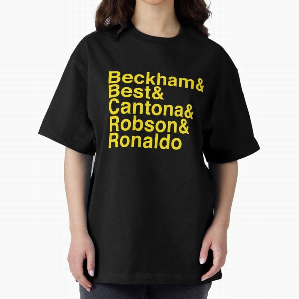 Man Utd Star Players Oversized T-Shirt Feel FIFA World Cup 2026 USA Canada Mexico Spirit, Driven by Brazil, Haaland, Retro Football Energy, Iconic Rivalries, Trophy Chase Drama and Stadium Atmosphere; Ideal for Fans Who Follow Messi, Cristiano