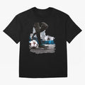 Street Soccer in my Hood Oversized T-Shirt Join Global Football Passion for FIFA World Cup 2026 USA Canada Mexico, Featuring Haaland, Portugal, Spain and Germany, Supporter Pride, Iconic Celebrations, Legendary Names and Global Match Day Energy;