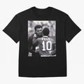 The Boxing Legend Meet The Football Legend Poster Oversized T-Shirt Support Global Football Passion for FIFA World Cup 2026, Driven by CR7, England and Germany, Supporter Pride, Iconic Celebrations, Legendary Names and Global Match Day Energy;