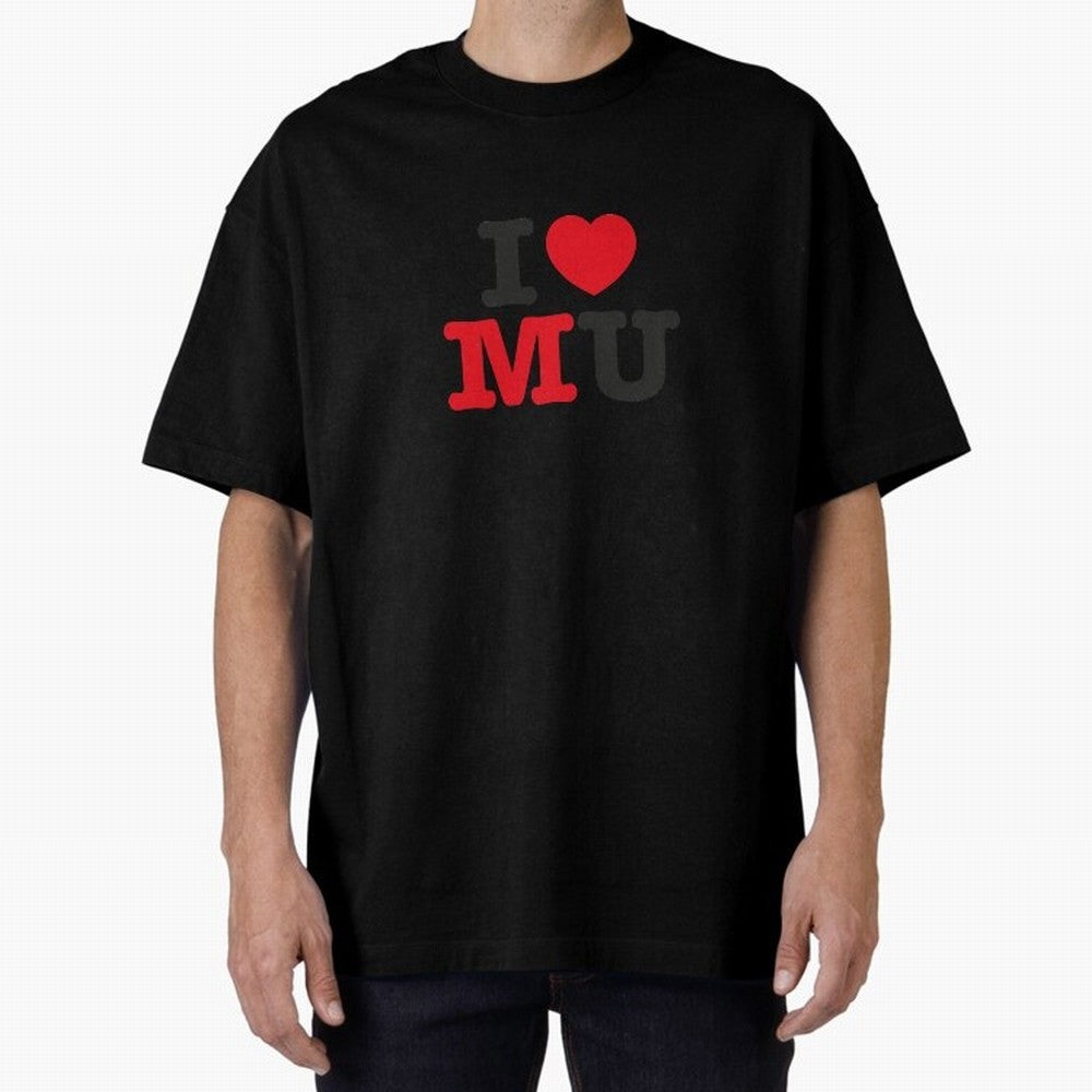 I Love Manchester Oversized T-Shirt Relive Match Day Hype around FIFA World Cup 2026, Cristiano Ronaldo, Argentina, France and Brazil, Stadium Memories, Football Loyalty, International Chants and Championship Tradition; Perfect for People Who Love