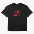 I Love Manchester Oversized T-Shirt Relive Match Day Hype around FIFA World Cup 2026, Cristiano Ronaldo, Argentina, France and Brazil, Stadium Memories, Football Loyalty, International Chants and Championship Tradition; Perfect for People Who Love
