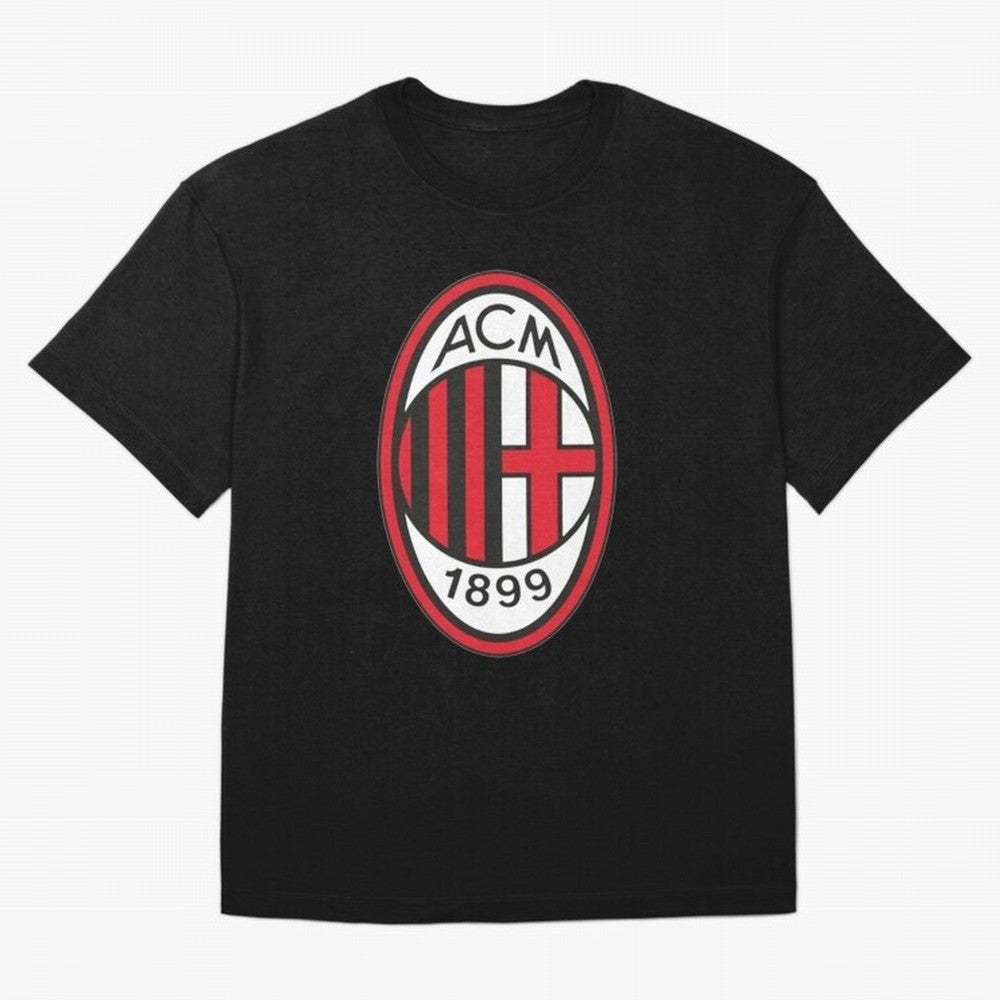 milan black n red Oversized T-Shirt Celebrate Fan Culture around FIFA World Cup 2026 Spirit, Featuring Argentina, France and Brazil, Mbappe, Retro Football Energy, Iconic Rivalries, Trophy Chase Drama and Stadium Atmosphere; Ideal for Passionate