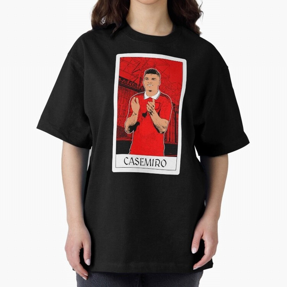 Casemiro Oversized T-Shirt Keep the Match Day Mood of Global Football Passion for FIFA World Cup 2026, Built around Haaland and Mbappe, England and Germany, Championship Spirit, Famous Goals, Roaring Crowds and International Football Unity; Ideal