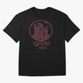 Qatar Welcome Oversized T-Shirt Bring Champion Energy into Global Football Passion for FIFA World Cup 2026 USA Canada Mexico, with Neymar, Haaland and Cristiano Ronaldo, England and Germany, Stadium Chants, National Pride, Trophy Dreams and