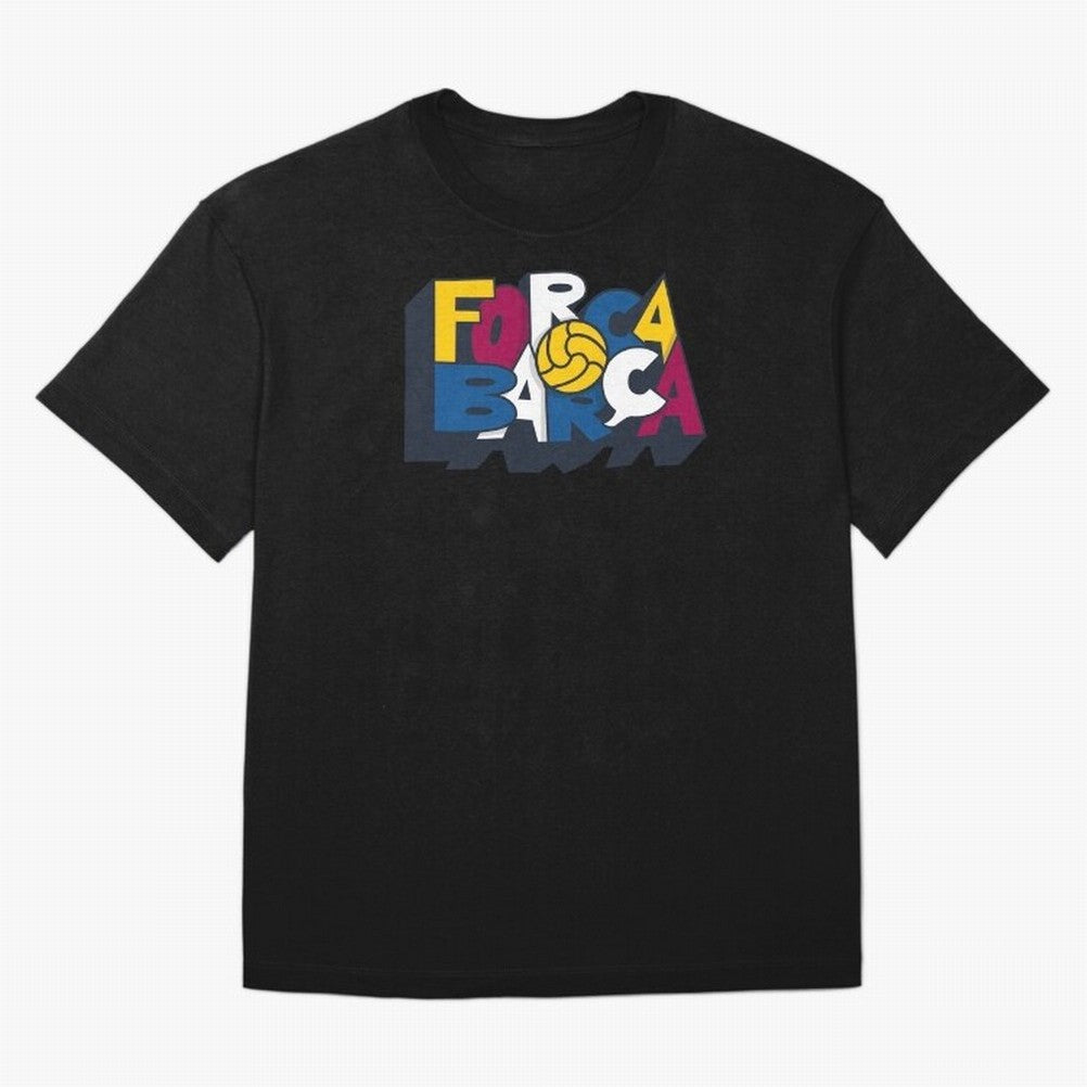 Forca Barca Classic T-Shirt Keep Football History Alive during FIFA World Cup 2026 Group Stage Connected to Cristiano Ronaldo, Haaland and CR7, England and Germany Energy, Football Passion, Legendary Performances, Festival Vibes and Supporter