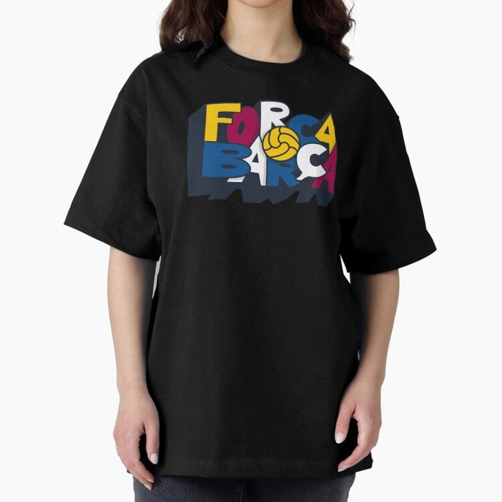 Forca Barca Classic T-Shirt Keep Football History Alive during FIFA World Cup 2026 Group Stage Connected to Cristiano Ronaldo, Haaland and CR7, England and Germany Energy, Football Passion, Legendary Performances, Festival Vibes and Supporter