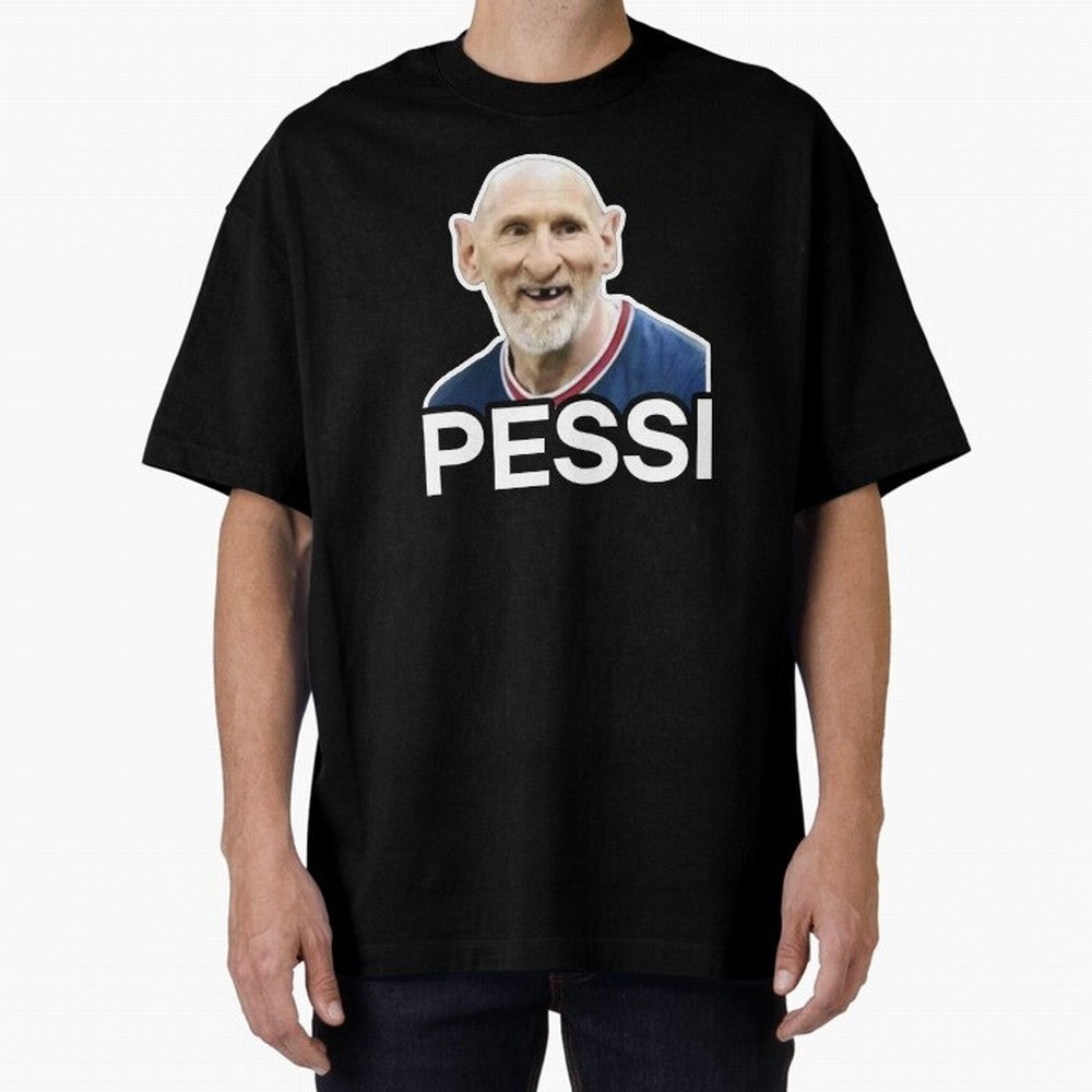 PESSI MEME Classic T-Shirt Honor Match Day Hype around FIFA World Cup 2026 USA Canada Mexico, CR7, France, Retro Football Energy, Iconic Rivalries, Trophy Chase Drama and Stadium Atmosphere; Perfect for Fans, Collectors, Family Gatherings, Watch