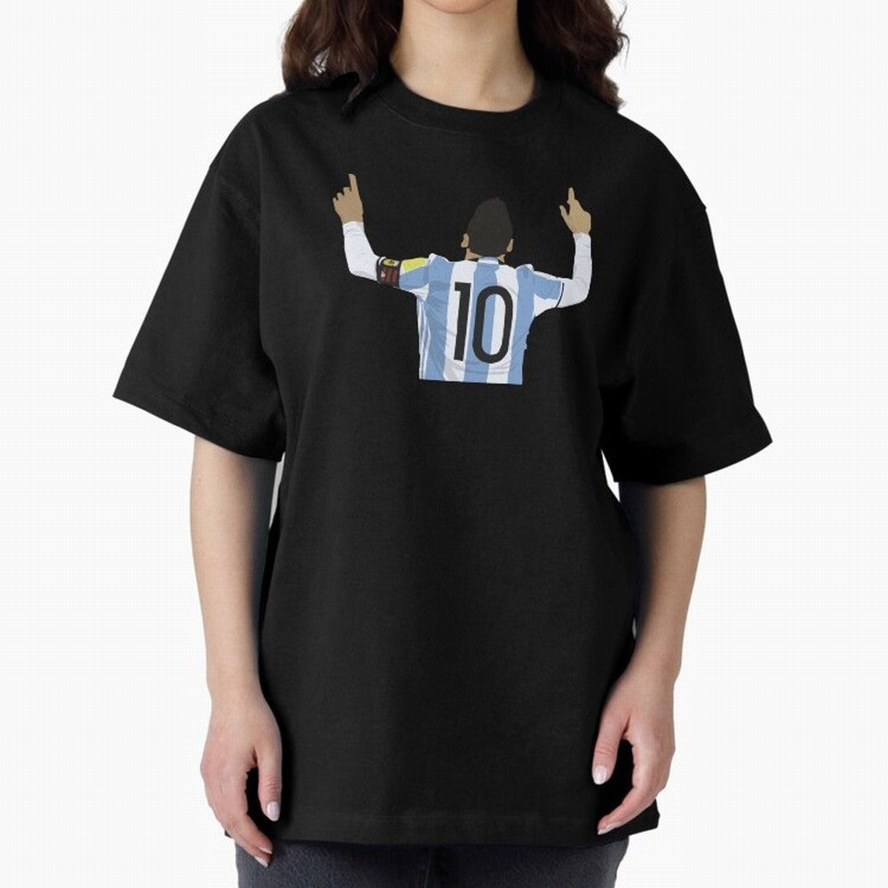 Lionel Messi Sticker Classic T-Shirt Honor the Football Icons of Match Day Hype around FIFA World Cup 2026 USA Canada Mexico, Haaland, Brazil, Football Festival Excitement, Trophy Ambitions, Country Rivalries and Star Player Buzz; Great for