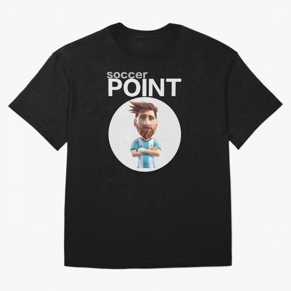soccer POINT Oversized T-Shirt Live the Energy of FIFA World Cup 2026 Spirit, Celebrating Brazil, Portugal and Argentina, CR7, Football Passion, Legendary Performances, Festival Vibes and Supporter Community; Ideal for Passionate Fans Who Love