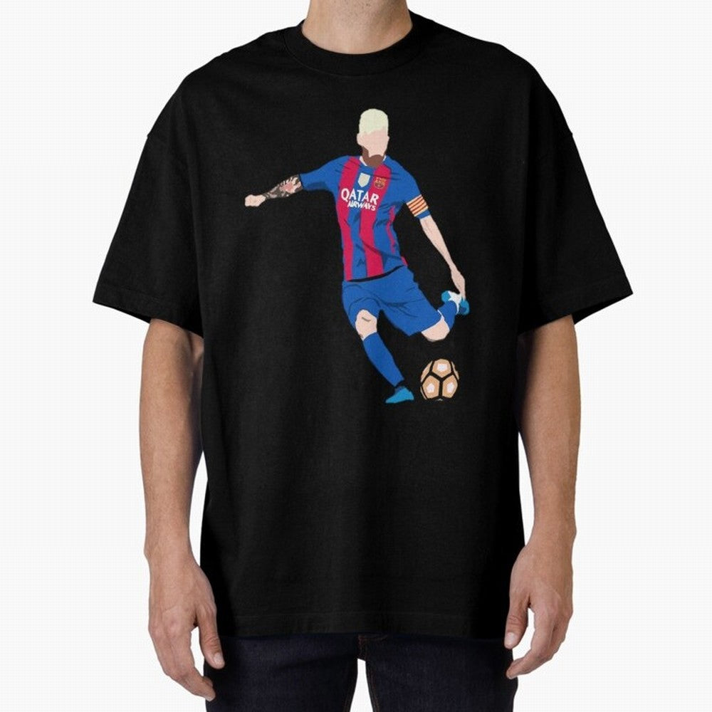 Copy of Co-founder of Boot & Ball. Our goal is to provide high quality sports designs! Oversized T-Shirt Feel the Heartbeat of Global Football Passion for FIFA World Cup 2026 Group Stage, Capturing Neymar, Haaland and Cristiano Ronaldo, England,