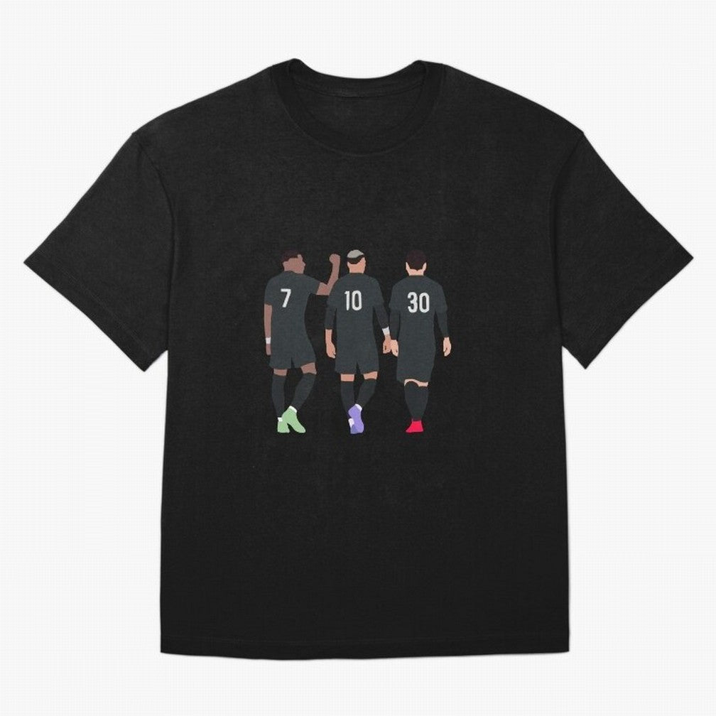 Messi Neymar France Football Players Trio MMN Classic T-Shirt Discover Match Day Hype around FIFA World Cup 2026 Group Stage, Messi, Argentina and Brazil, Football Festival Excitement, Trophy Ambitions, Country Rivalries and Star Player Buzz; Ideal
