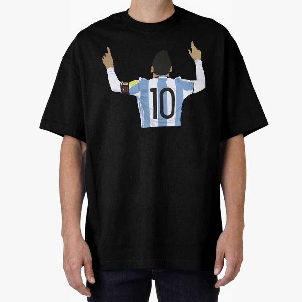 Lionel Messi Sticker #l68 Classic T-Shirt Relive the Noise and Pride of FIFA World Cup 2026 Group Stage Spirit, Celebrating Netherlands, Neymar, Haaland and Cristiano Ronaldo, Match Day Excitement, Supporter Culture, Golden Goals and Global