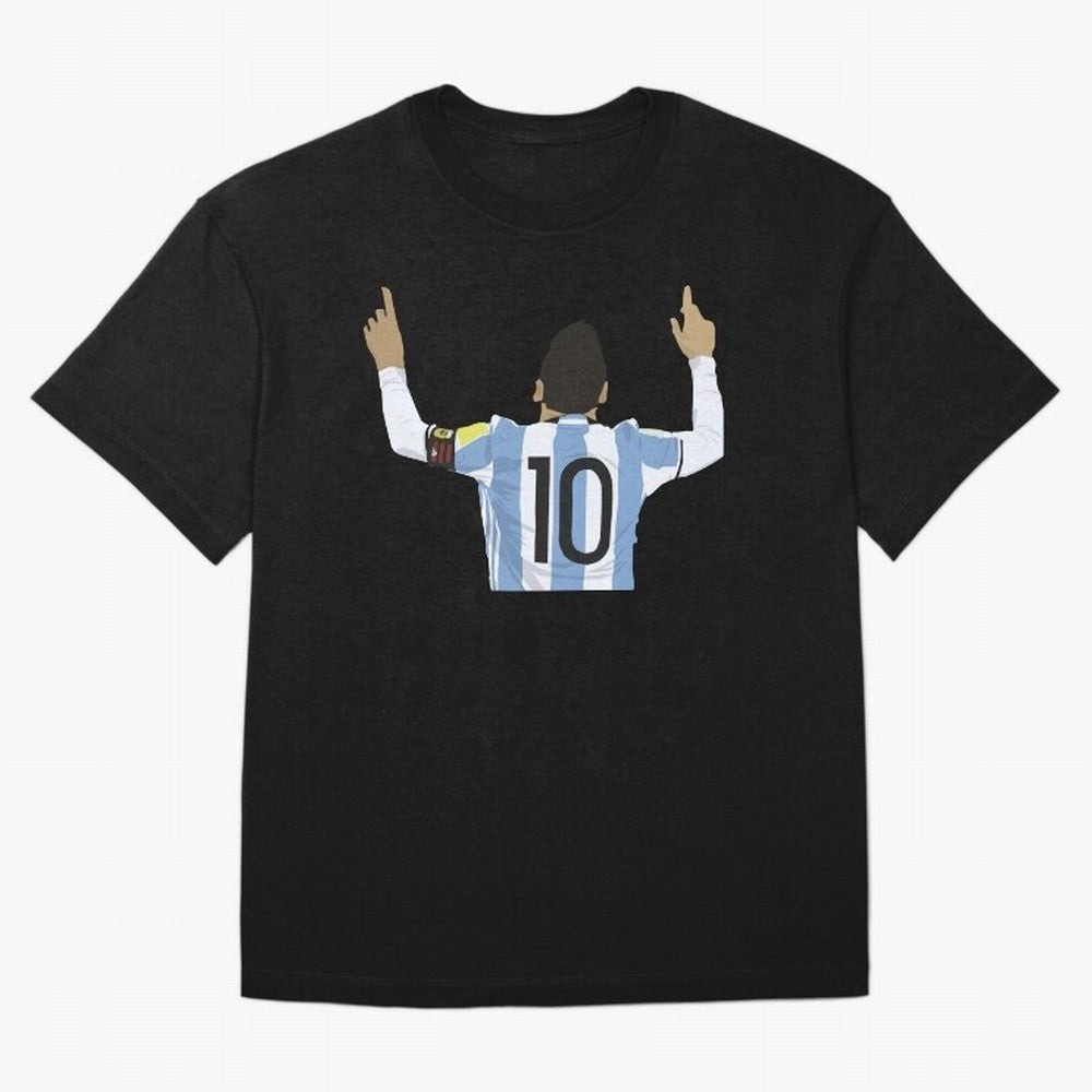Leo- M10 Essential T-Shirt Keep the Legacy of FIFA World Cup 2026 Group Stage Driven by Messi, CR7 and Mbappe, Brazil Energy, Champion Mindset, Group Stage Buzz, Knockout Tension and Passionate Fan Culture; Ideal for Football Dads, Football Moms,