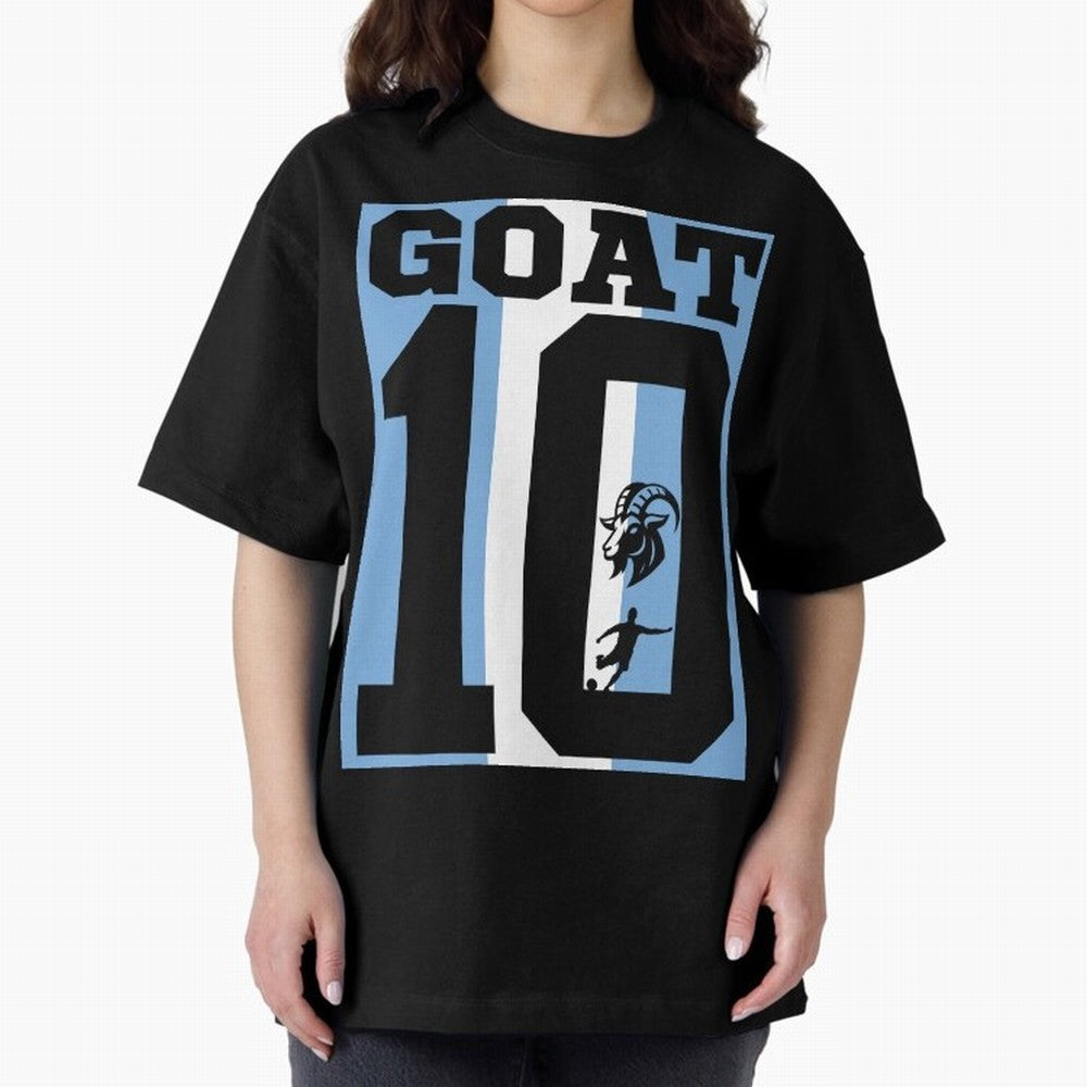 World Cup 2026 Argentina The Goat 10 Classic T-Shirt Show Match Day Excitement for FIFA World Cup 2026 Centered on Messi and Cristiano Ronaldo, France and Portugal Energy, Sports Nostalgia, International Competition, Famous Players and