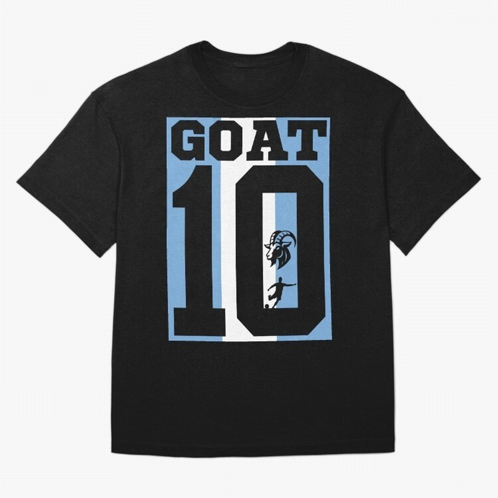World Cup 2026 Argentina The Goat 10 Classic T-Shirt Show Match Day Excitement for FIFA World Cup 2026 Centered on Messi and Cristiano Ronaldo, France and Portugal Energy, Sports Nostalgia, International Competition, Famous Players and