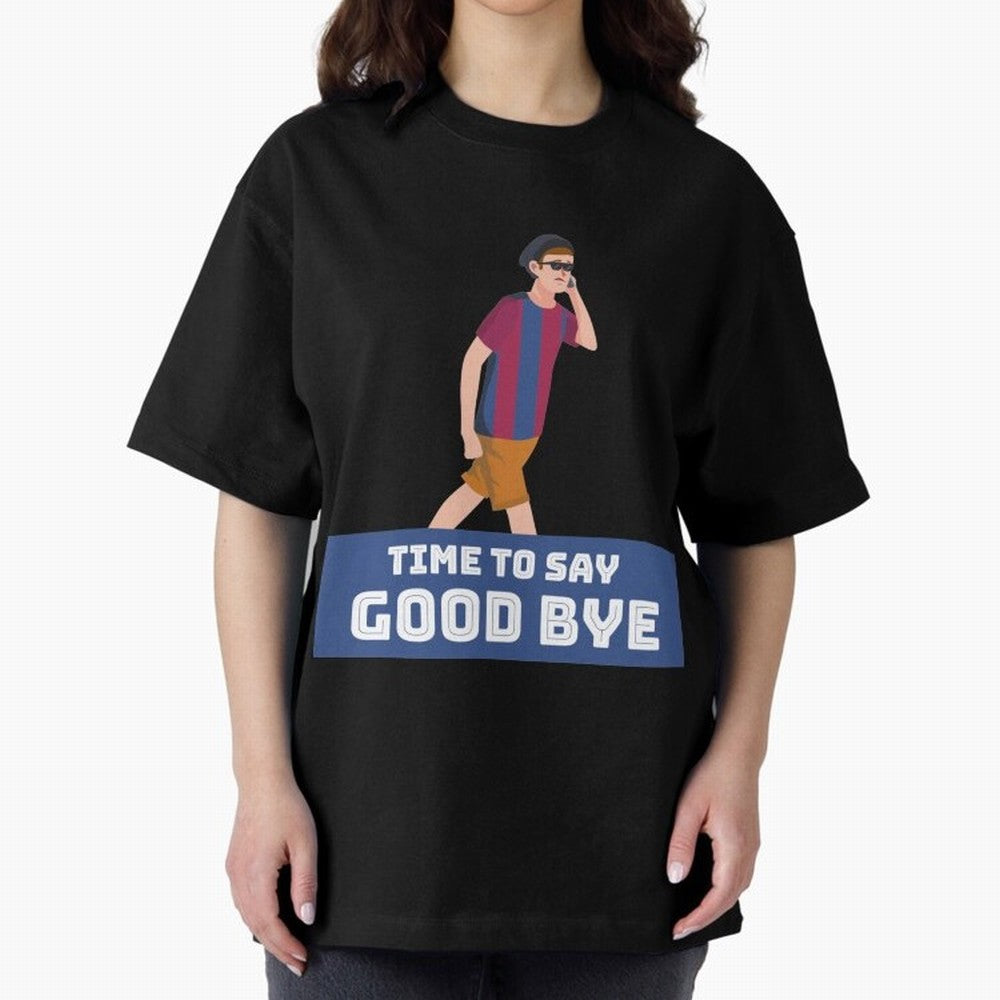 Good by Leo Messi,Leo messi leave Barcalena| Perfect Gift For you and friends Classic T-Shirt Feel Global Football Passion for FIFA World Cup 2026, Highlighting Messi, CR7 and Mbappe, Portugal, Football Passion, Legendary Performances, Festival