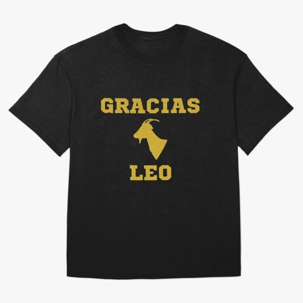 Gracias Leo| Perfect Gift For you and friends Classic T-Shirt Celebrate Football Dreams Across FIFA World Cup 2026 Spirit, Built around Spain, Mbappe, Football Passion, Legendary Performances, Festival Vibes and Supporter Community; Built for