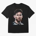Lionel Messi Oversized T-Shirt Celebrate the Stars of the FIFA World Cup 2026 Journey through Neymar, Haaland and Cristiano Ronaldo Highlights, Brazil Pride, Stadium Memories, Football Loyalty, International Chants and Championship Tradition; Built