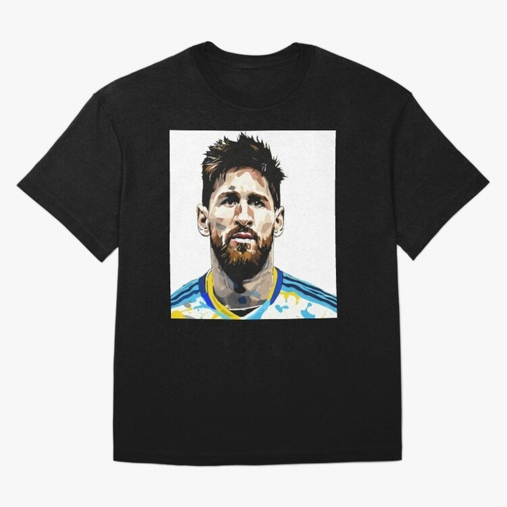 Lionel Messi Oversized T-Shirt Live for the Drama of FIFA World Cup 2026 Group Stage Spirit, Inspired by France and Portugal, Messi, Neymar and Mbappe, Soccer Culture, Superstar Moments, National Team Dreams and Competitive Fire; Perfect for Fans,
