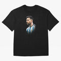 Lionel Messi Oversized T-Shirt Make Game Day About FIFA World Cup 2026 Group Stage for Fans of Haaland and Mbappe and Argentina, France and Brazil, Bringing Supporter Pride, Iconic Celebrations, Legendary Names and Global Match Day Energy; Made for