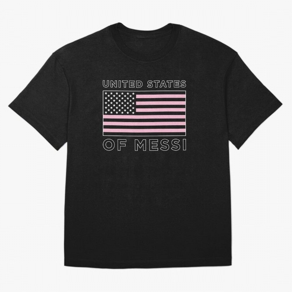 United States of Messi Oversized T-Shirt Live the Energy of the FIFA World Cup 2026 USA Canada Mexico Journey through Cristiano Ronaldo Highlights, Spain Pride, Football Festival Excitement, Trophy Ambitions, Country Rivalries and Star Player Buzz;
