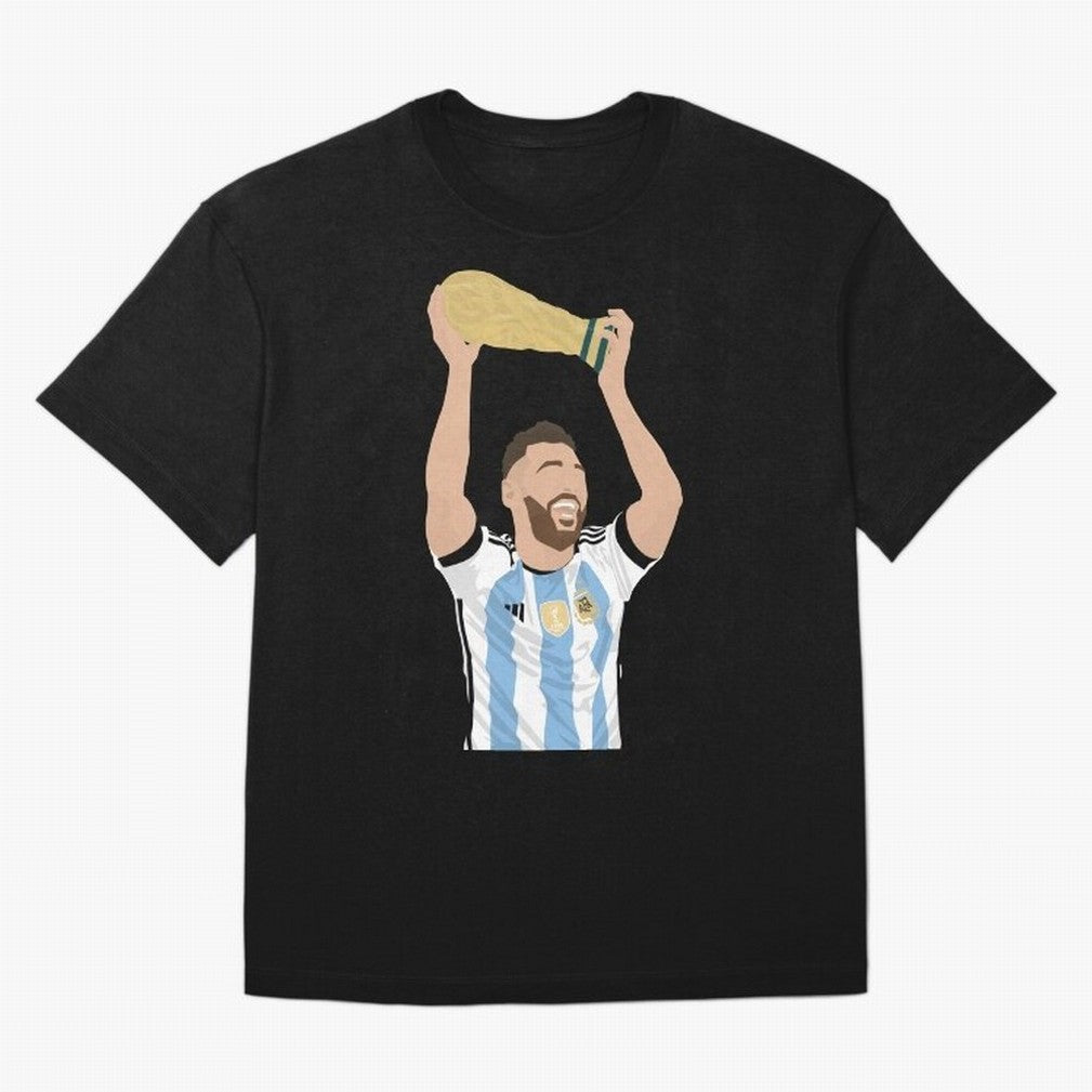 Messi minimalist design Classic T-Shirt Bring International Match Energy to the FIFA World Cup 2026 Journey through Messi and Cristiano Ronaldo Highlights, France and Portugal Pride, Soccer Culture, Superstar Moments, National Team Dreams and
