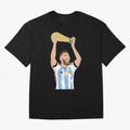 Messi minimalist design Classic T-Shirt Bring International Match Energy to the FIFA World Cup 2026 Journey through Messi and Cristiano Ronaldo Highlights, France and Portugal Pride, Soccer Culture, Superstar Moments, National Team Dreams and