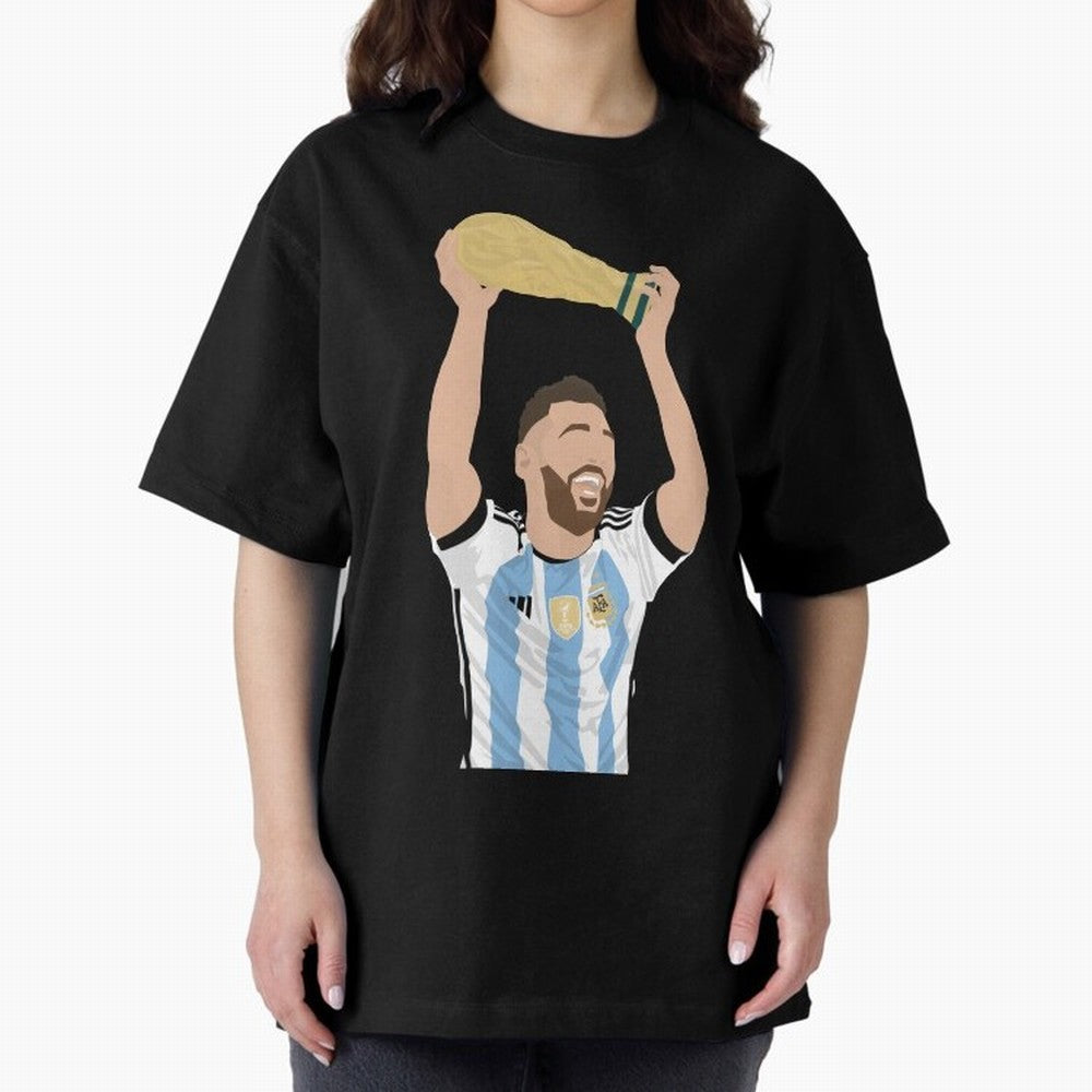 Messi minimalist design Classic T-Shirt Bring International Match Energy to the FIFA World Cup 2026 Journey through Messi and Cristiano Ronaldo Highlights, France and Portugal Pride, Soccer Culture, Superstar Moments, National Team Dreams and