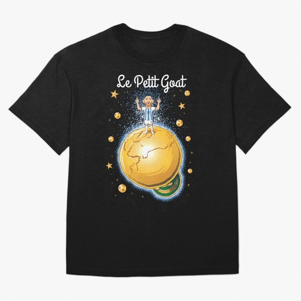 Le Petit Goat Essential T-Shirt Honor Champions and Dreams in FIFA World Cup 2026 Group Stage Spirit, Celebrating Brazil, Portugal and Argentina, Mbappe and Neymar, Supporter Pride, Iconic Celebrations, Legendary Names and Global Match Day Energy;