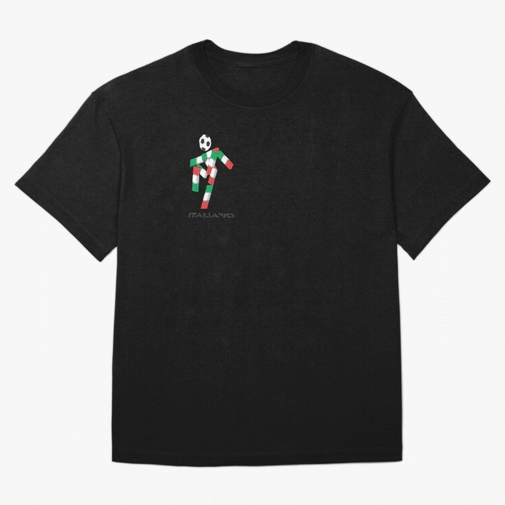 italia 90 footballer logo Classic T-Shirt Spotlight Global Football Passion for FIFA World Cup 2026 Group Stage, with Messi, France, Supporter Pride, Iconic Celebrations, Legendary Names and Global Match Day Energy; Ideal for Passionate Fans Who