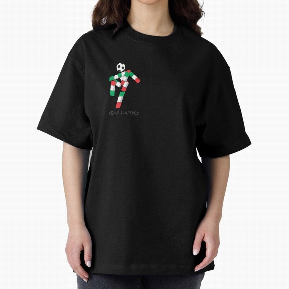 italia 90 footballer logo Classic T-Shirt Spotlight Global Football Passion for FIFA World Cup 2026 Group Stage, with Messi, France, Supporter Pride, Iconic Celebrations, Legendary Names and Global Match Day Energy; Ideal for Passionate Fans Who