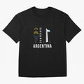 Argentina Campeon Essential T-Shirt Support Global Football Passion for FIFA World Cup 2026, Driven by Haaland and Mbappe, Argentina, France and Brazil, Soccer Culture, Superstar Moments, National Team Dreams and Competitive Fire; Made for