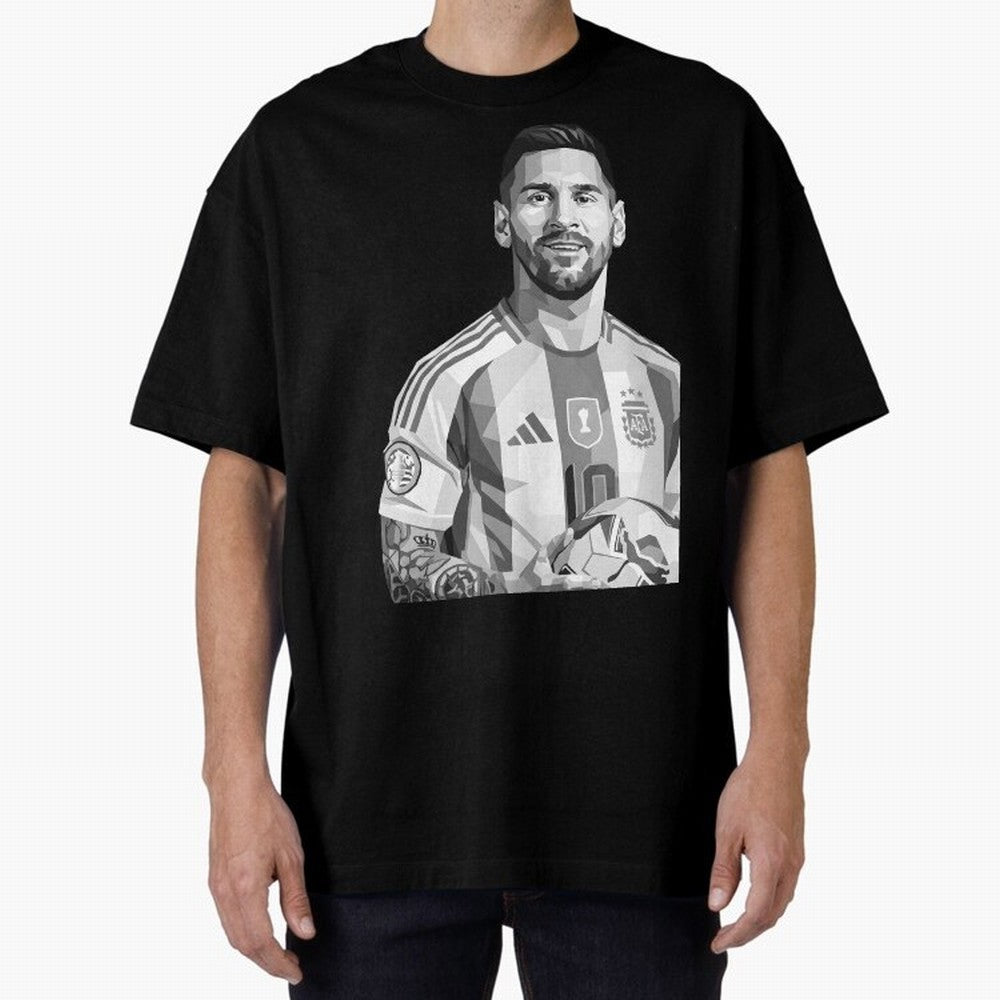 Messi grayscale Classic T-Shirt Fuel Your Fan Pride for Match Day Hype around FIFA World Cup 2026 Group Stage, Cristiano Ronaldo, Argentina and Brazil, Worldwide Fan Energy, Dramatic Goals, Stadium Lights and Championship Celebrations; Made for Die