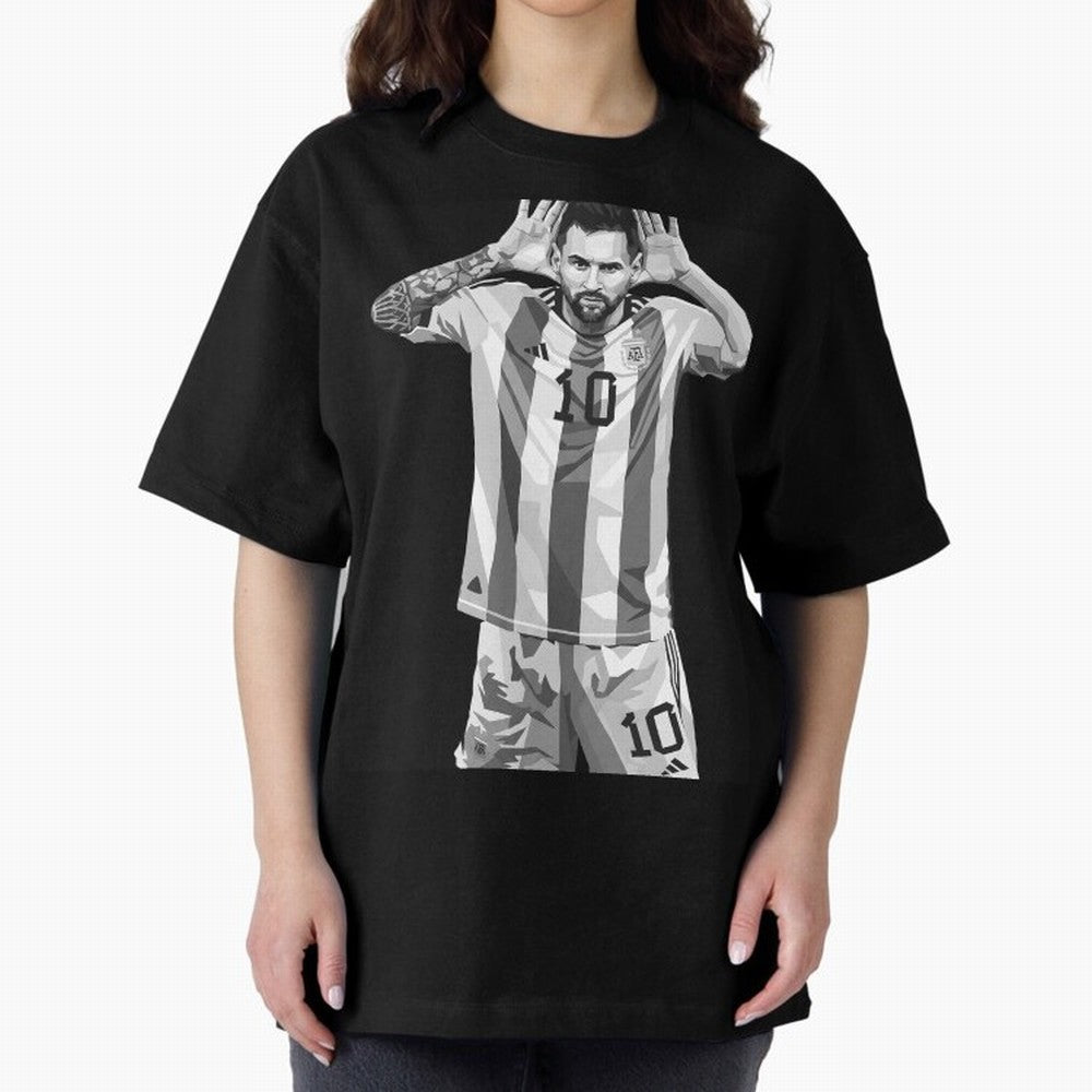 Messi grayscale Classic T-Shirt Follow FIFA World Cup 2026 USA Canada Mexico for Fans of Messi and Cristiano Ronaldo and England, France and Netherlands, Bringing Supporter Pride, Iconic Celebrations, Legendary Names and Global Match Day Energy;